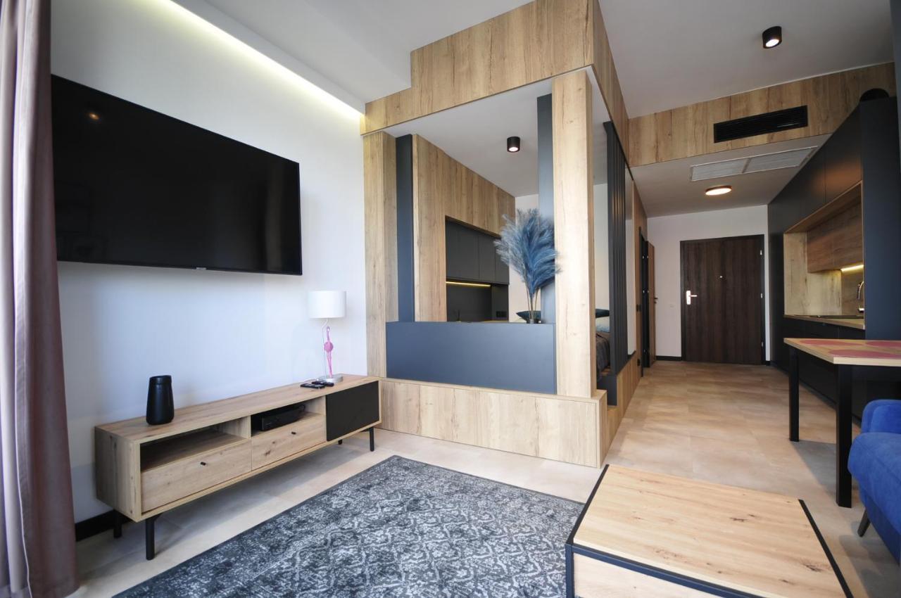 Apartament Flaming Hanza Tower Szczecin Kültér fotó