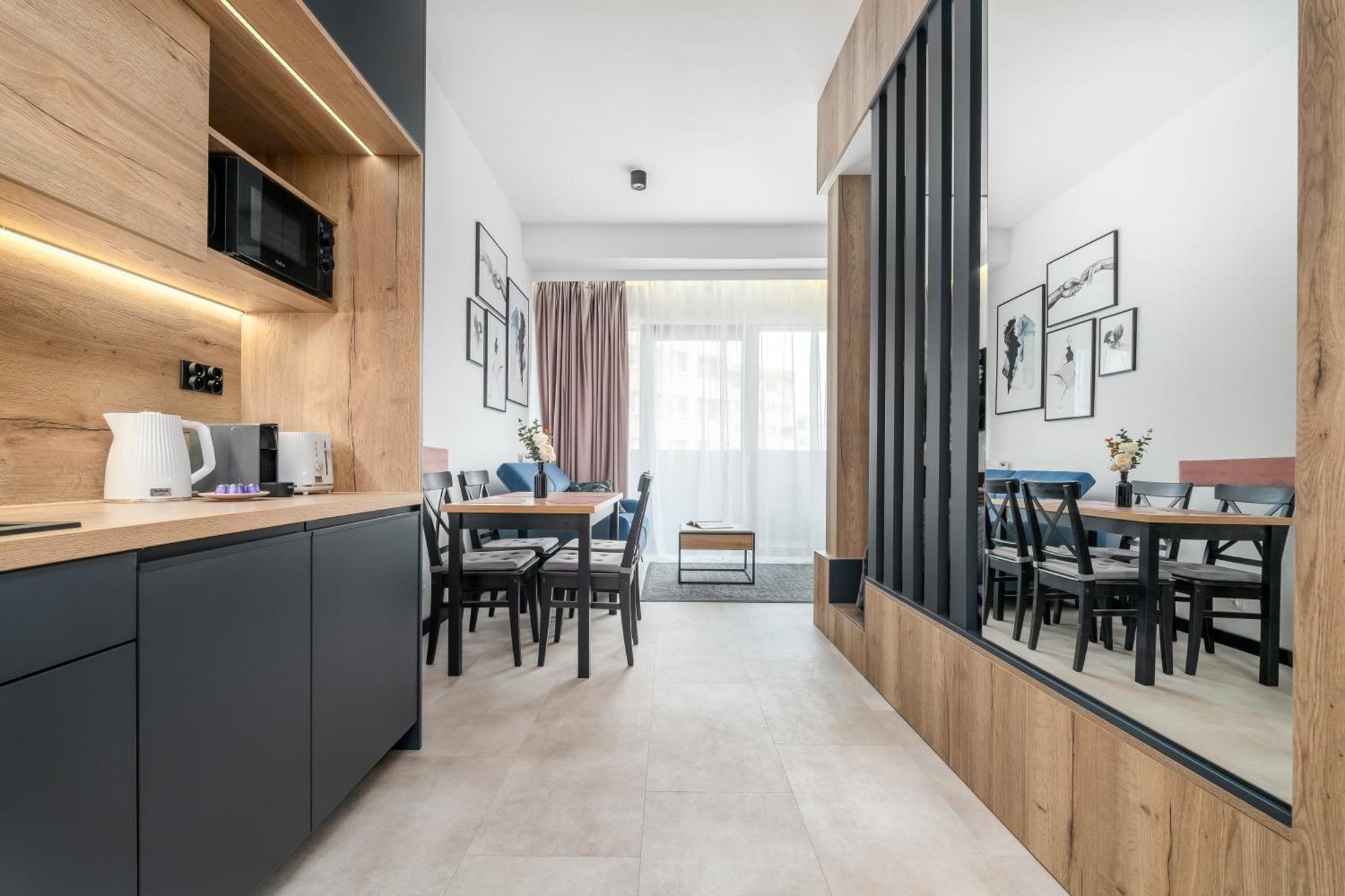 Apartament Flaming Hanza Tower Szczecin Kültér fotó