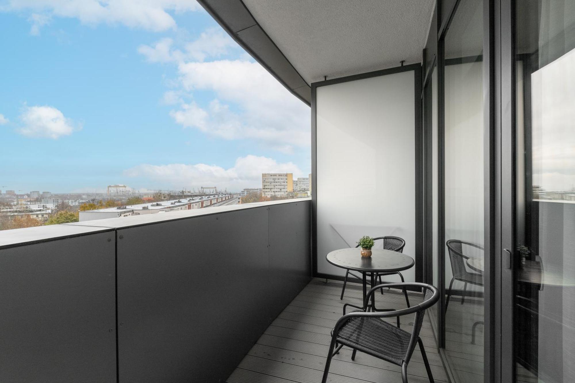 Apartament Flaming Hanza Tower Szczecin Kültér fotó