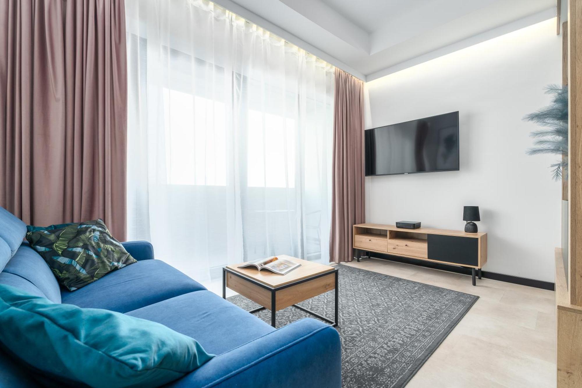 Apartament Flaming Hanza Tower Szczecin Kültér fotó